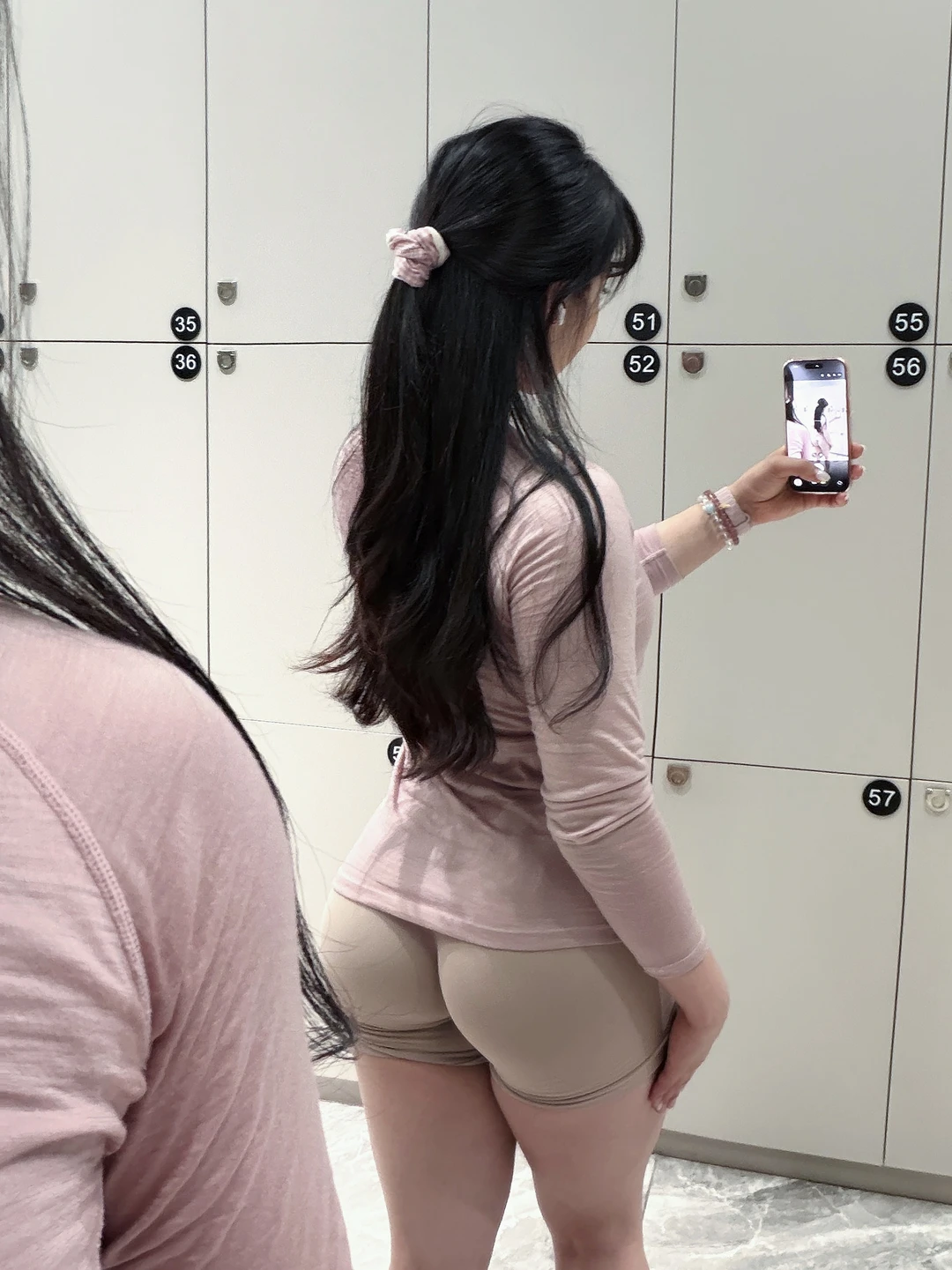 粉色健身穿搭🩷🩷🩷