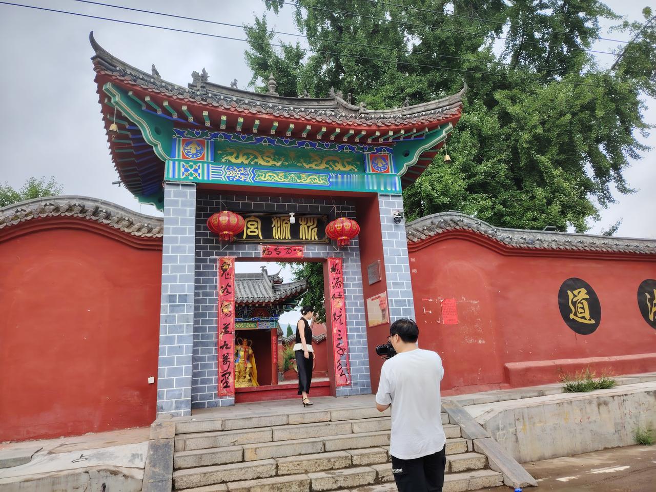 分享一下你随手拍下的照片汝阳云梦桃源宫