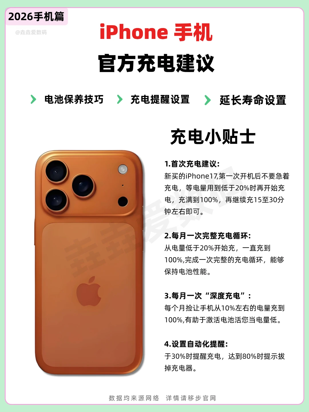 🔥iPhone手机电池保养｜官方充电建议必看❗️