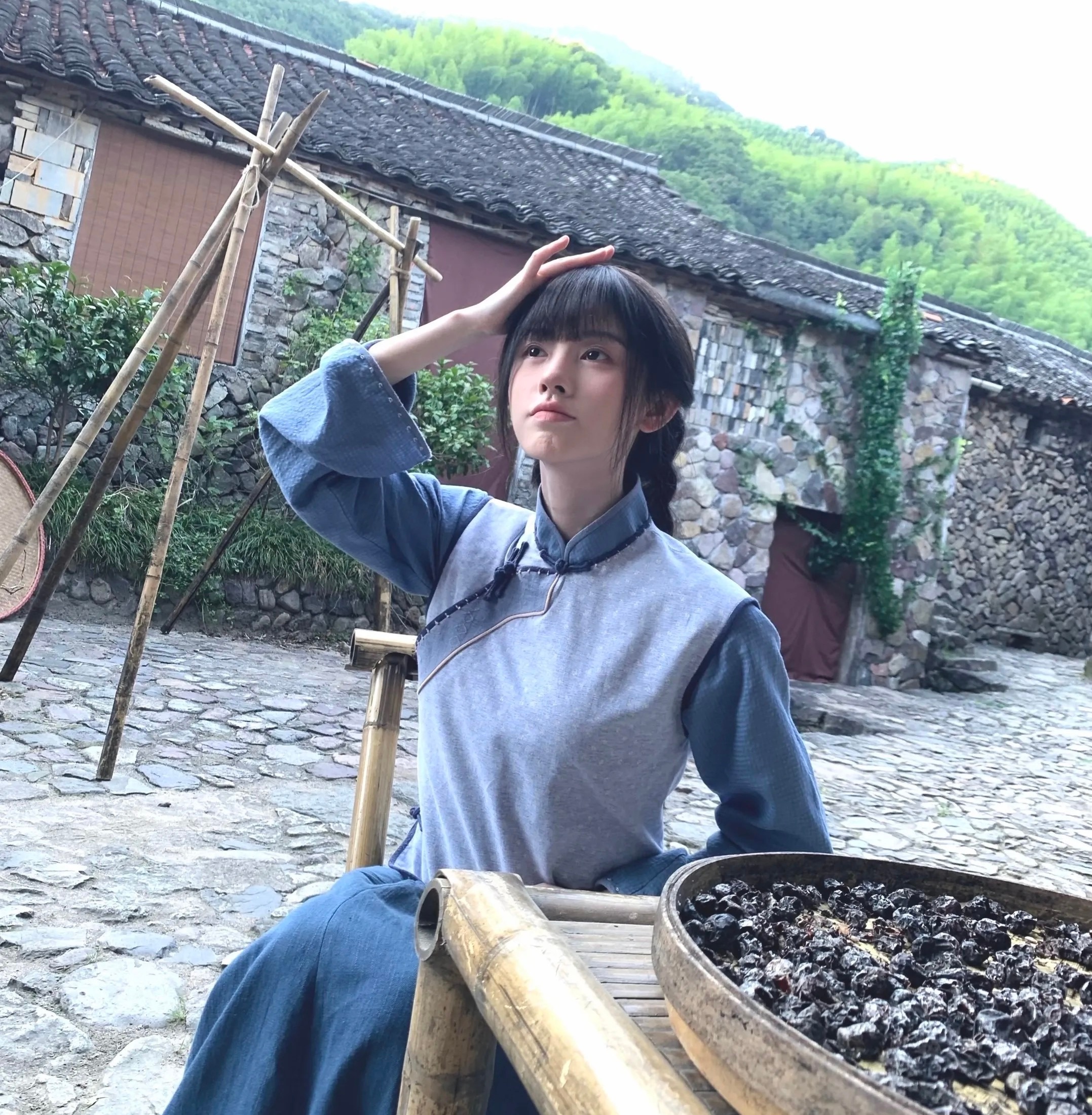 好萌的小女孩 