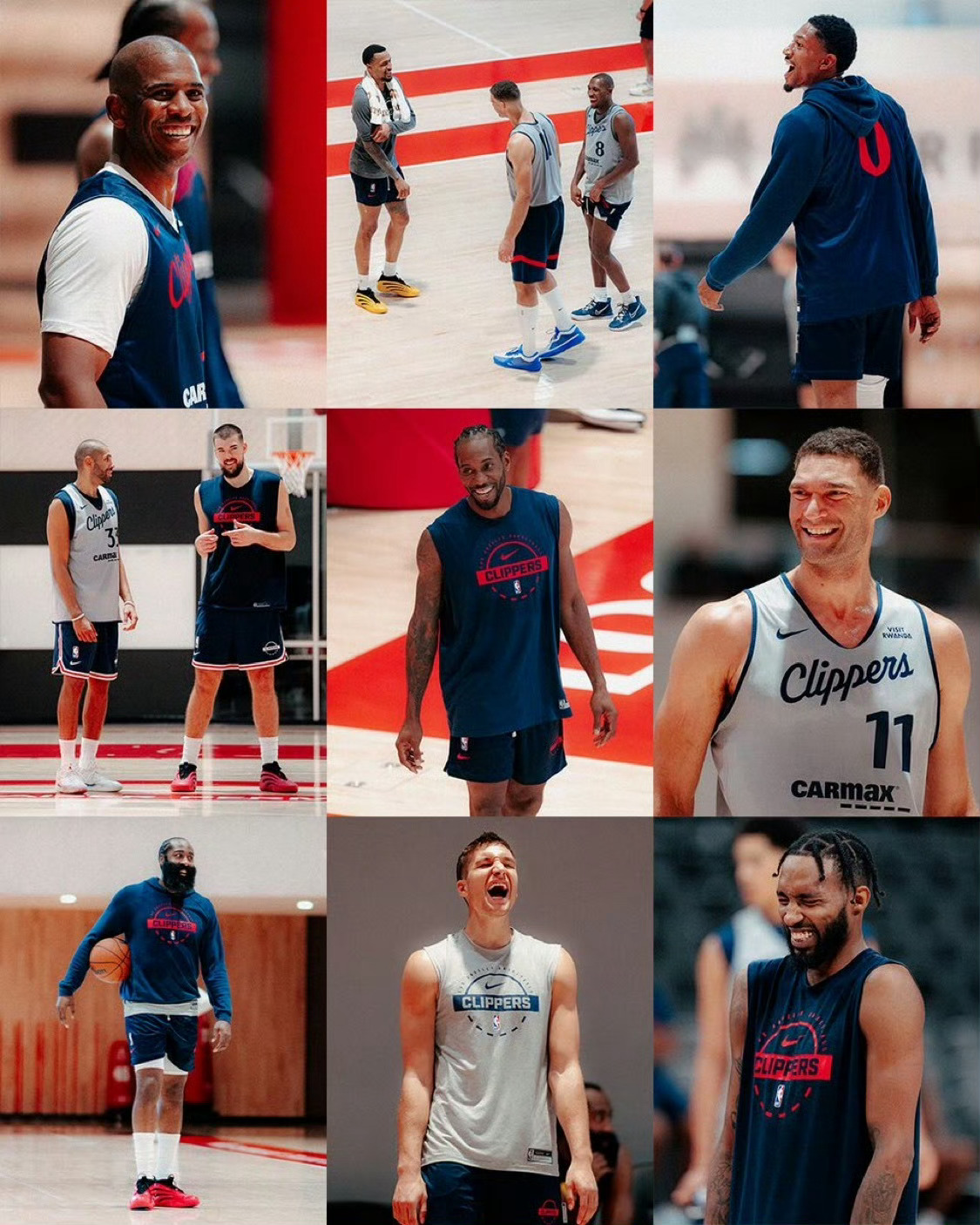 快船官方：明天！我们来了！nba季前赛 ​​​