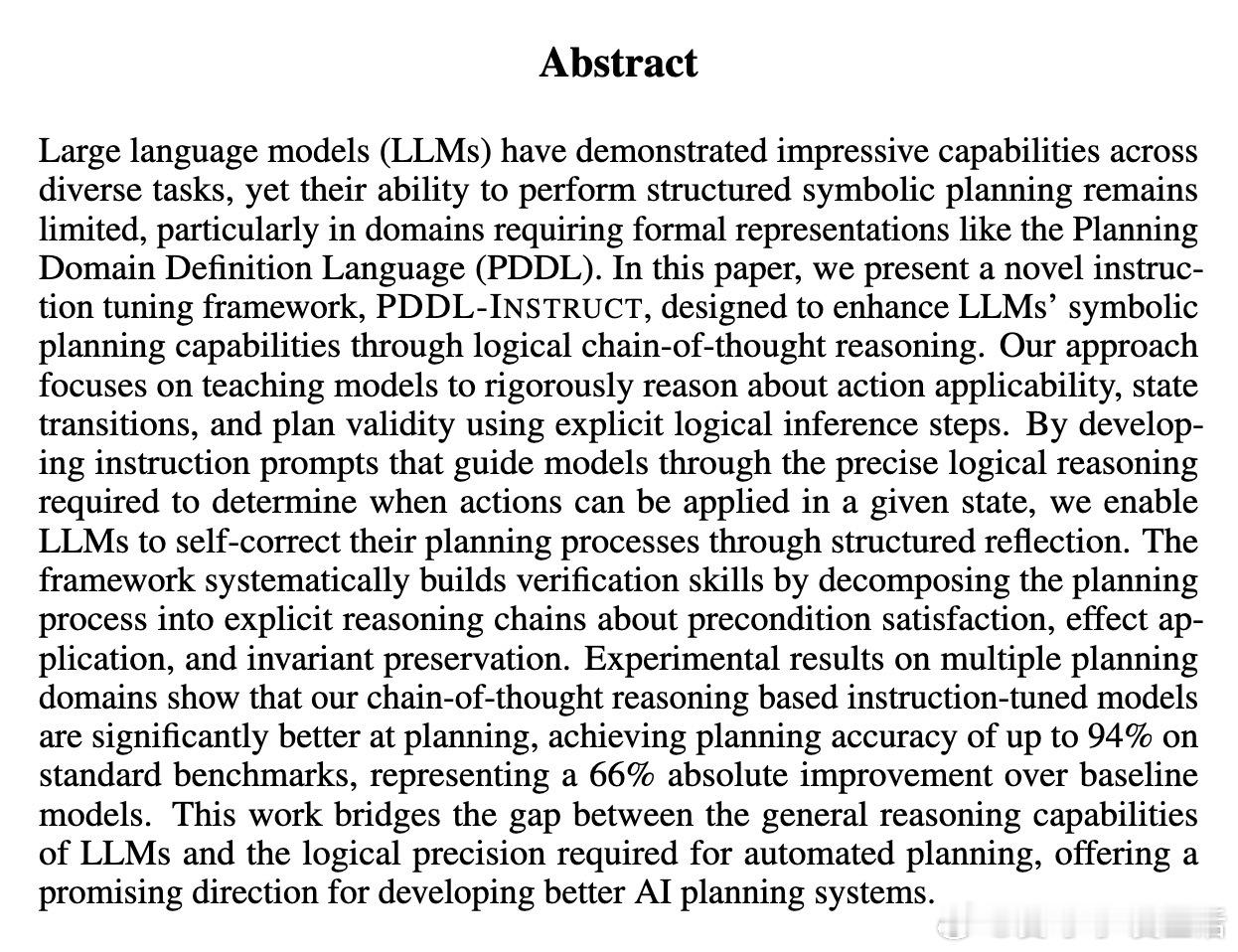 [LG]《Teaching LLMs to Plan: Logical Chai