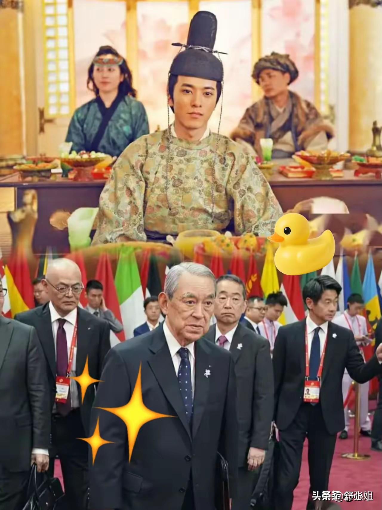 太熟悉日本这套办事手段了，千百年来几乎没怎么变。一大批民间商贸团接连来到我国，就