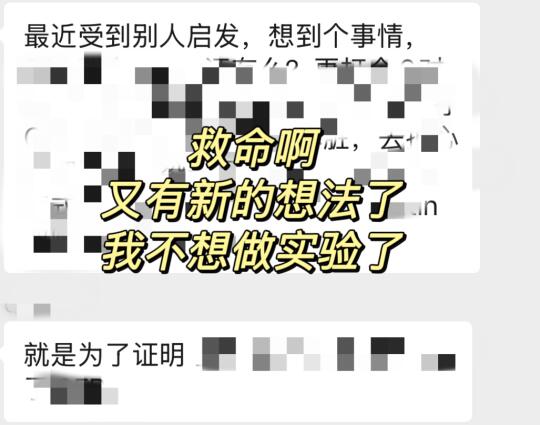 当导师又有了新的想法