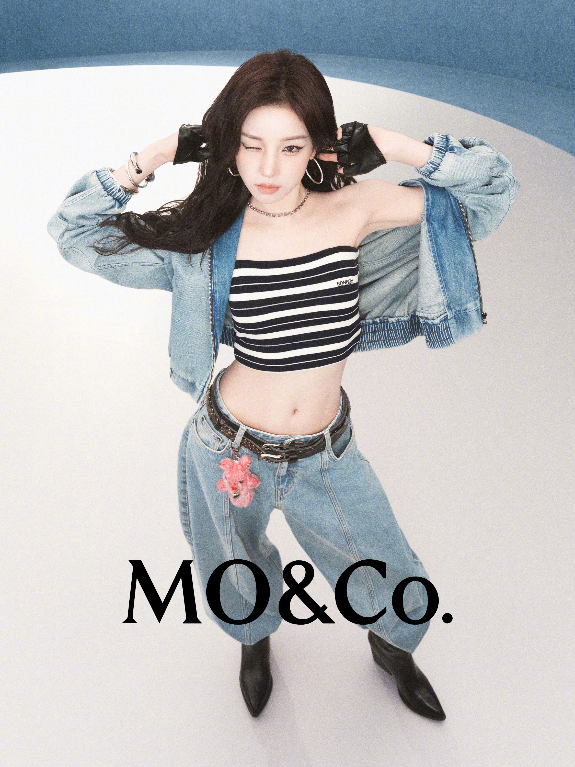 宋雨琦出镜MO&Co.全新造型大片，并正式成为品牌亚太区活力代言人。26秋季新装