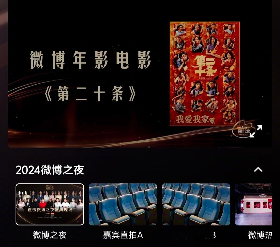 微博年度电影:《第二十条》《抓娃娃》《志愿军:存亡之战》。三部电影我都第一时间在