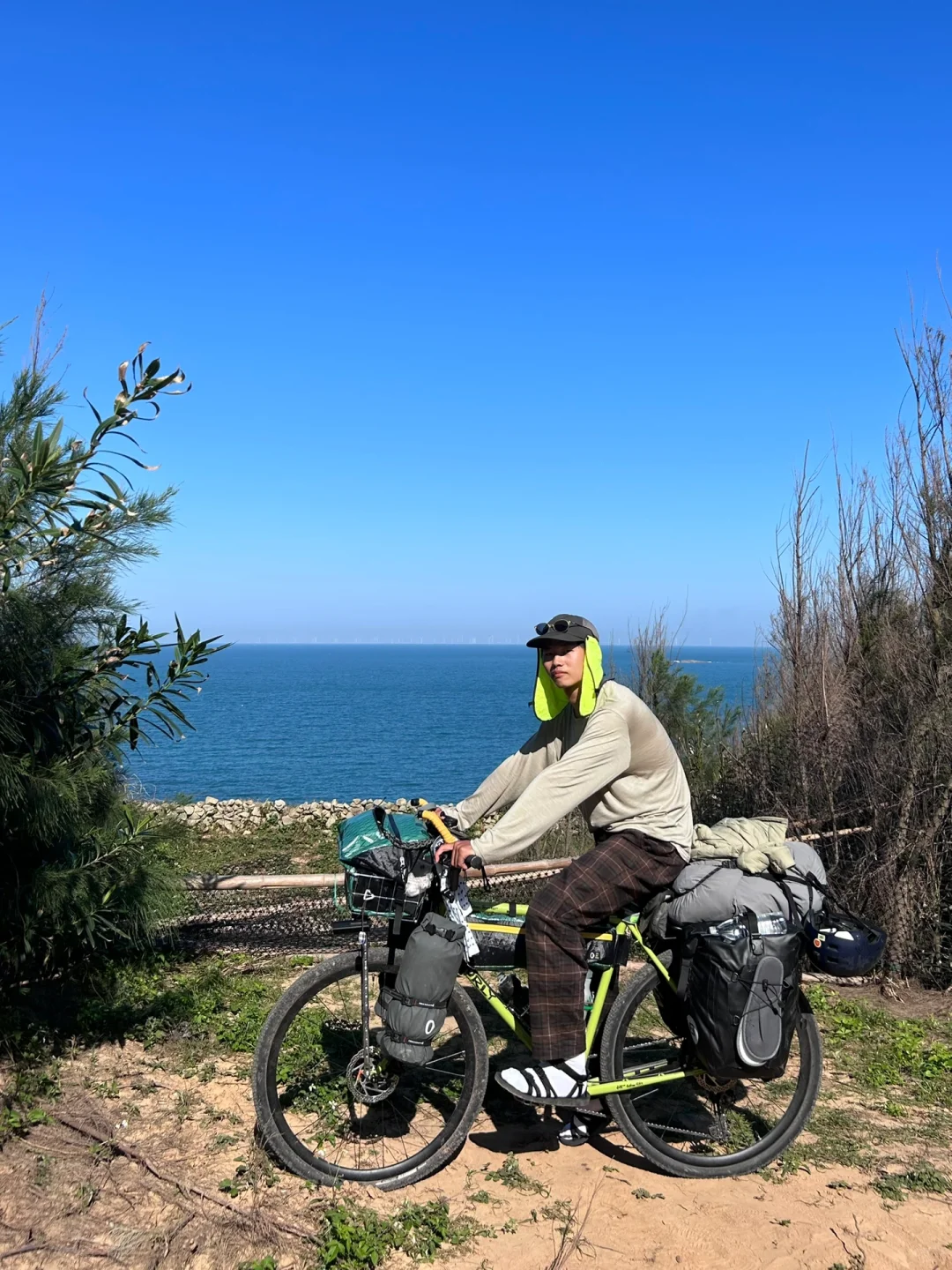 骑了11天终于抵达平潭岛