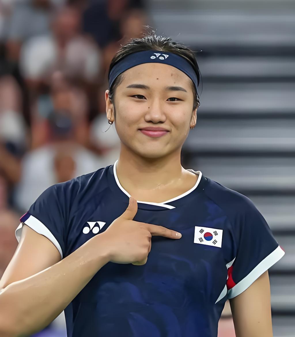 安洗莹仅耗时52分钟，便以大比分2-0横扫东道主日本选手山口茜，拿下名古屋亚运会