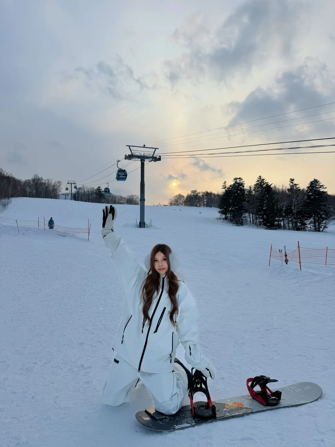 要能和你一起滑雪就好了🏂