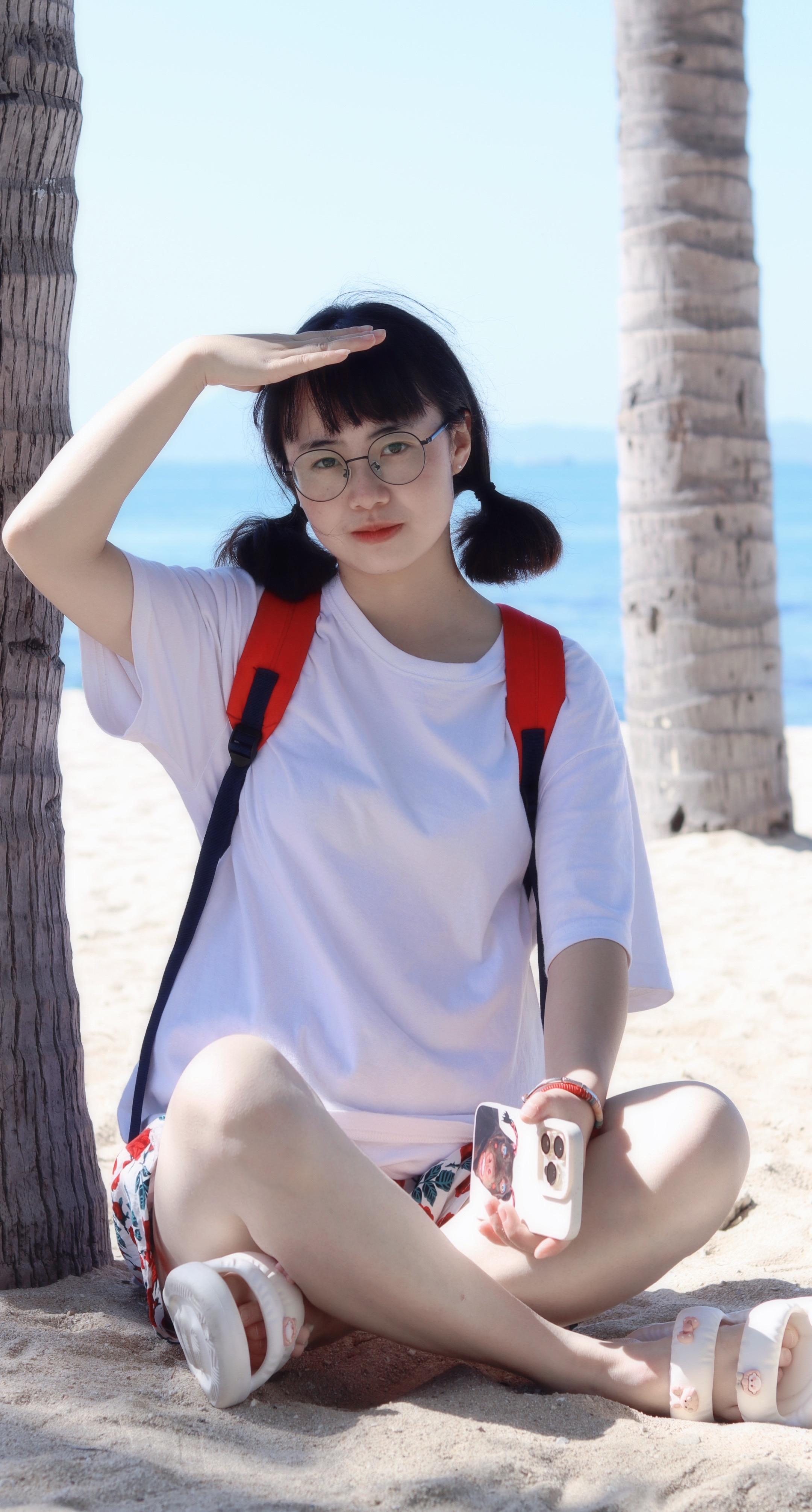 让我们独享这美丽的世界 也深爱短暂的自己！海边