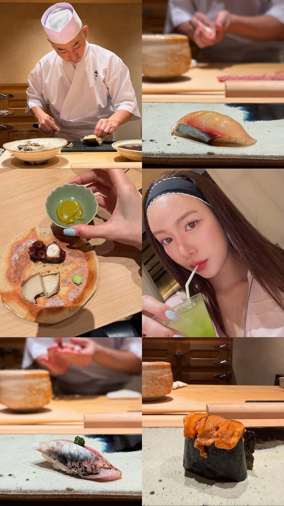 EnjoyJune🐈⬛🐶enjoyjune 琼琼又去吃寿司啦 