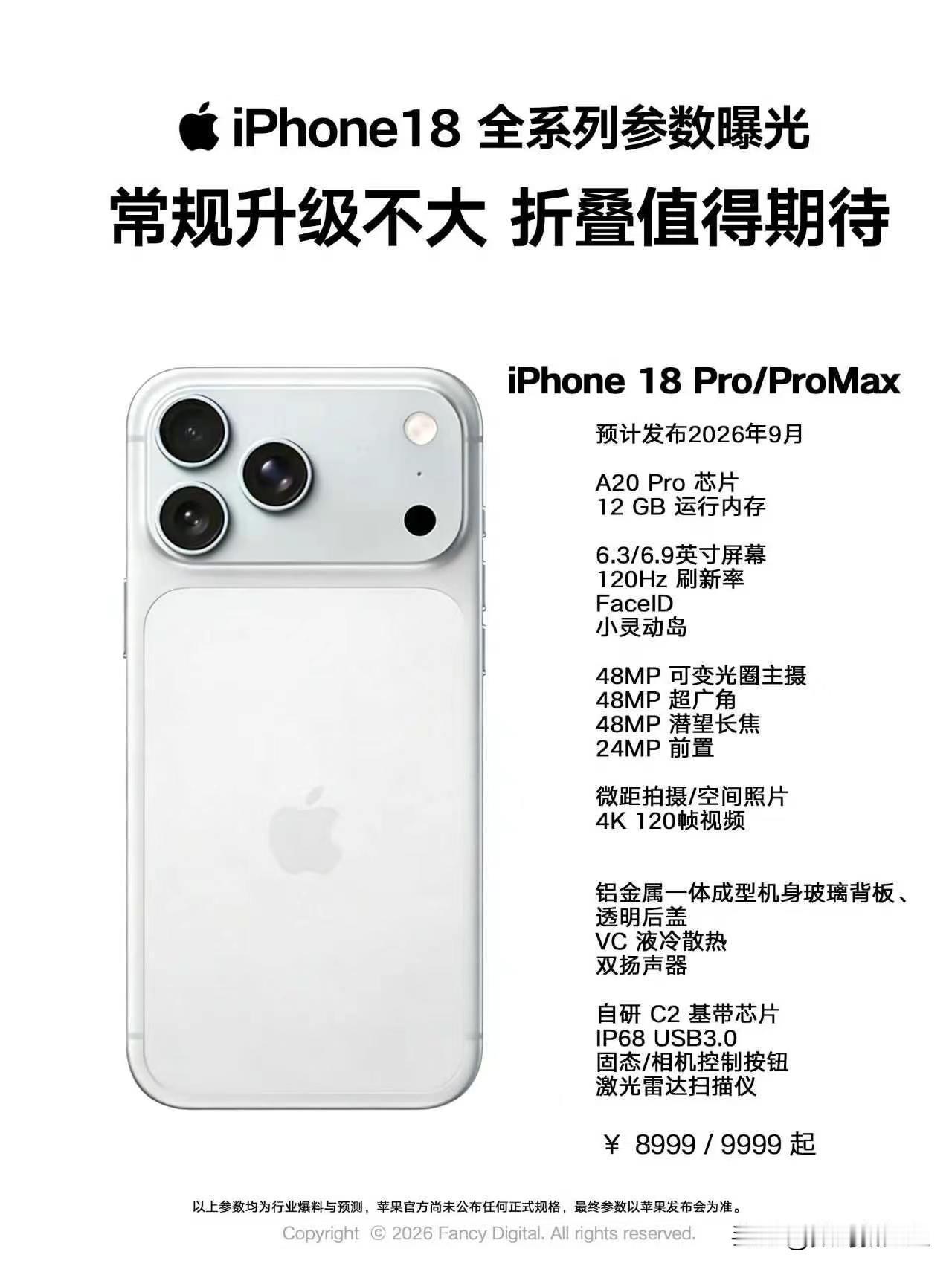 iPhone18系列马上就要和大家见面，不少果粉都在心里有不少期待。
 
不少人
