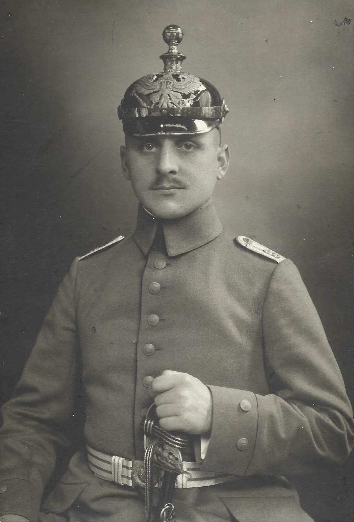 一战德军士兵历史留影！