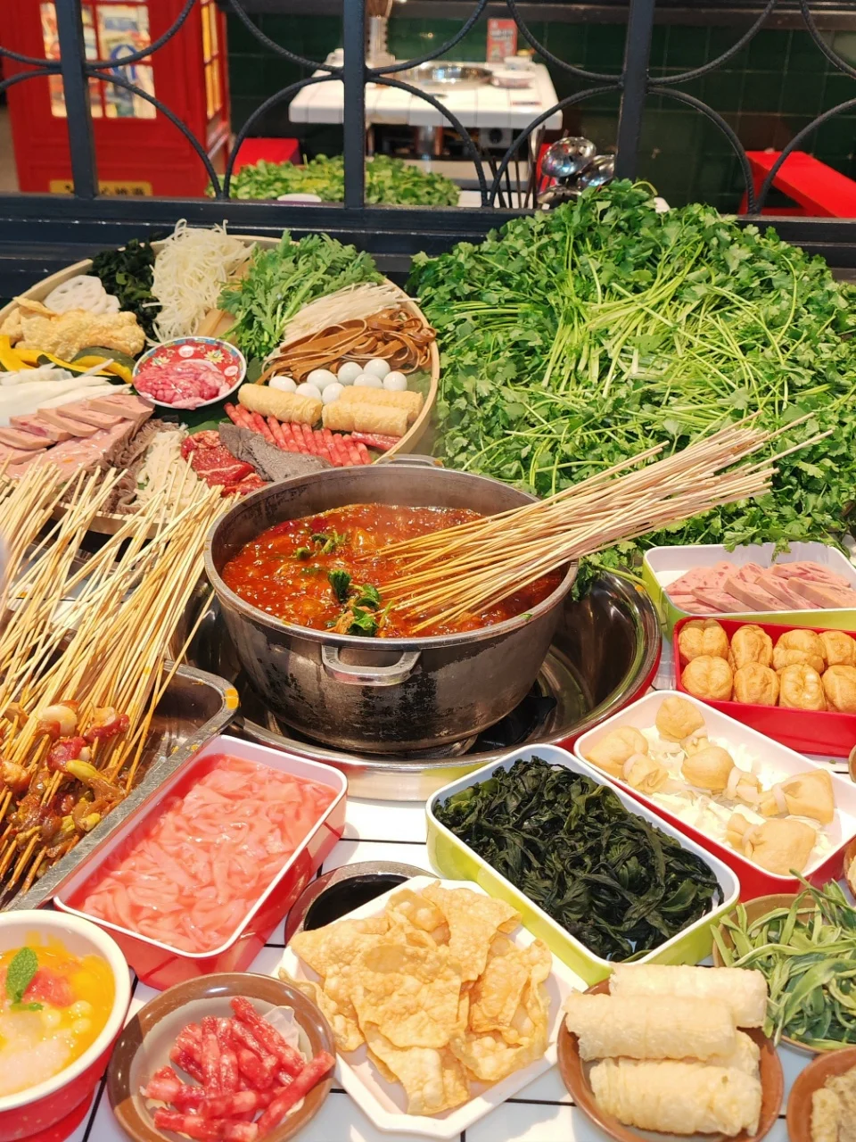 实现豌豆尖自由就来淑芬串串❗️