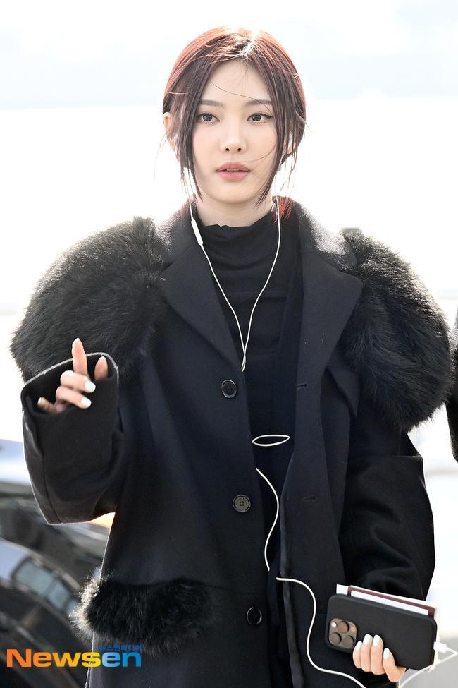 260130 仁川机场🛫毛毛大衣😶🌫️ 