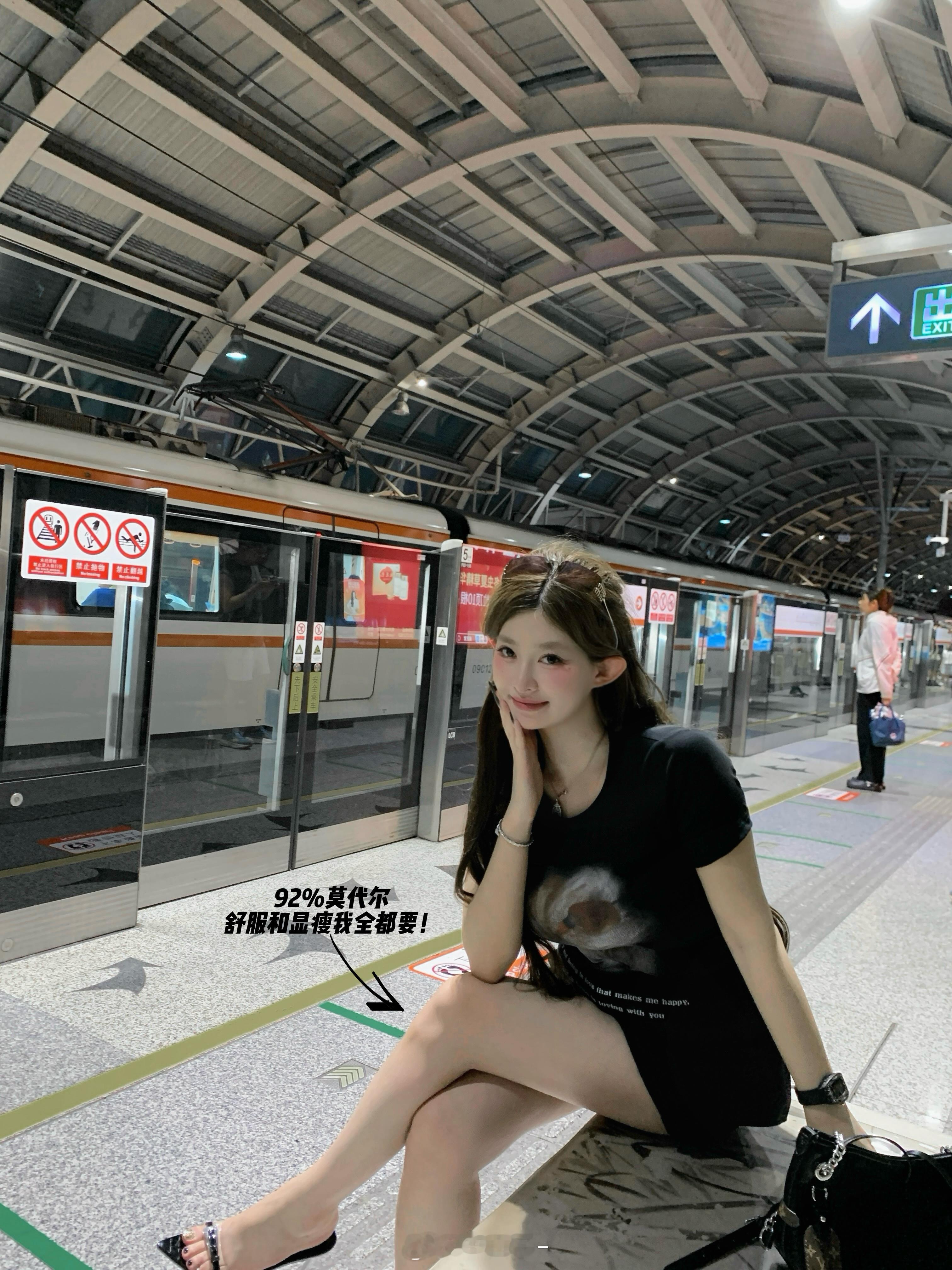 ੯‧̀͡⬮\ 原创款’潦草小狗Tee’·冰淇淋肤感🧊谁懂微胖对“舒服又显瘦”的