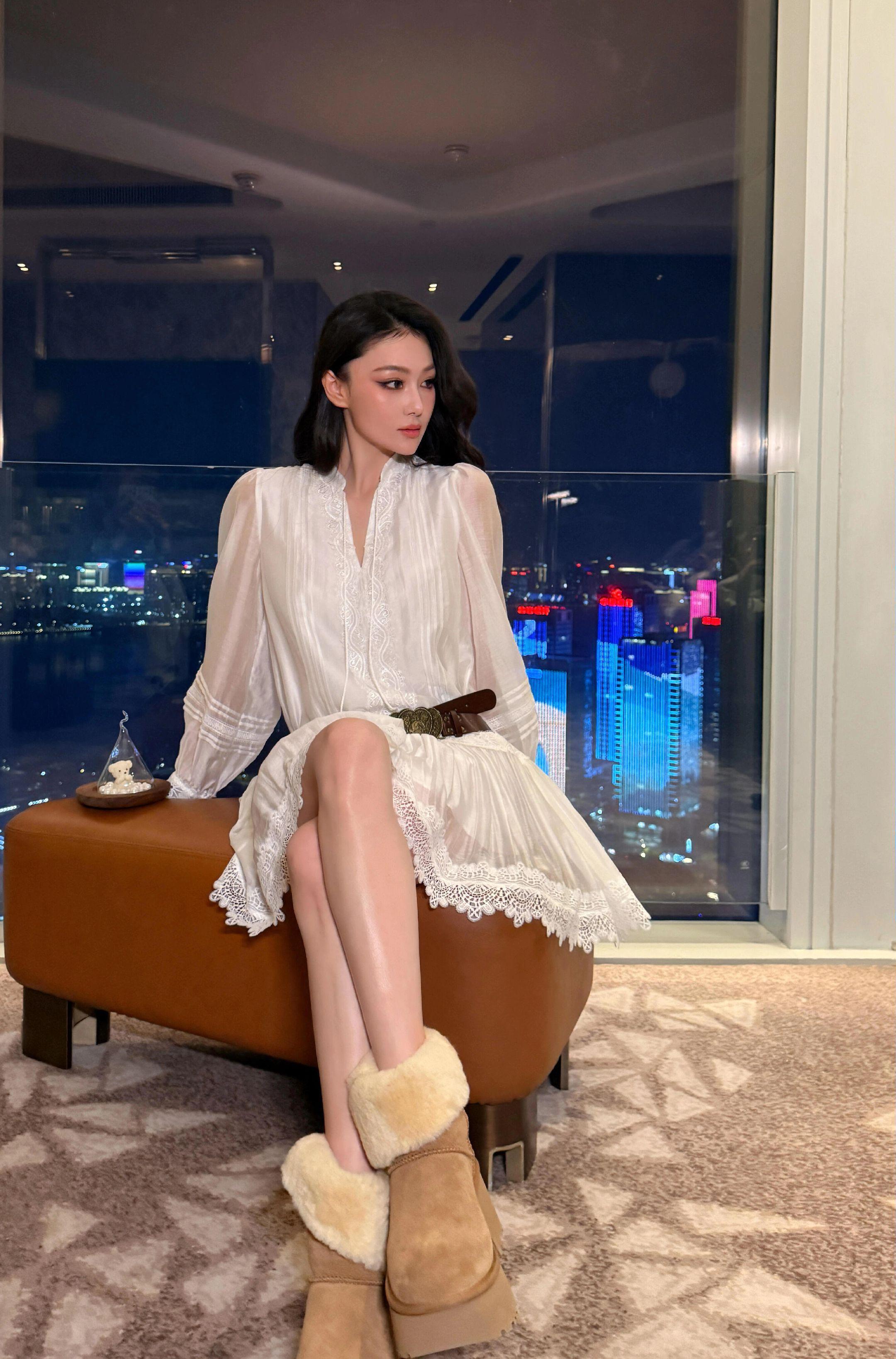 张馨予。我的女神