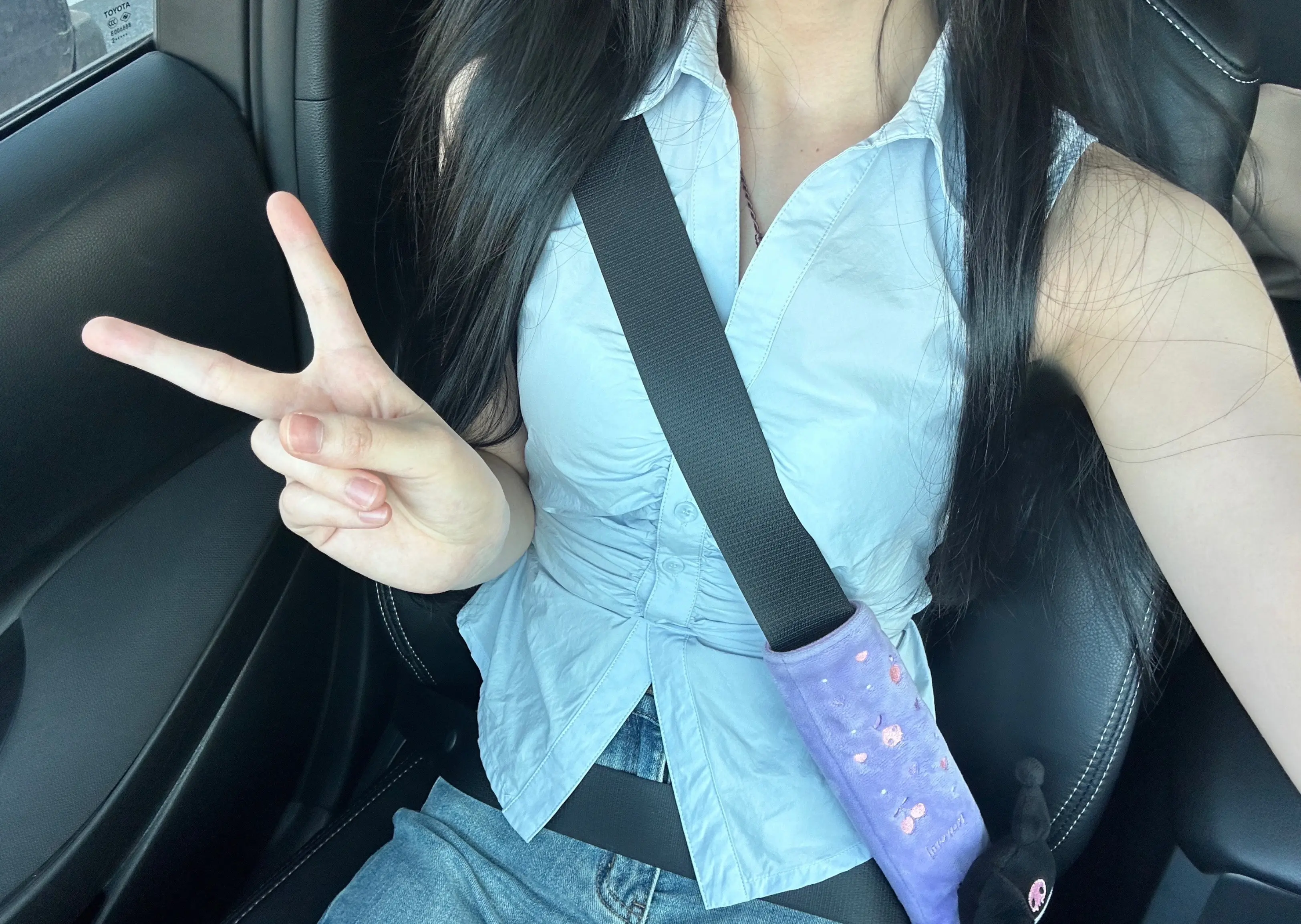 今天没洗头 可以算是人间油物吗。