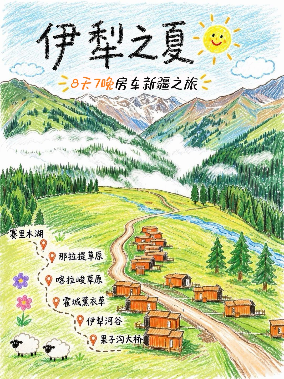 救命❗新疆房车旅行才是真·天花板😭