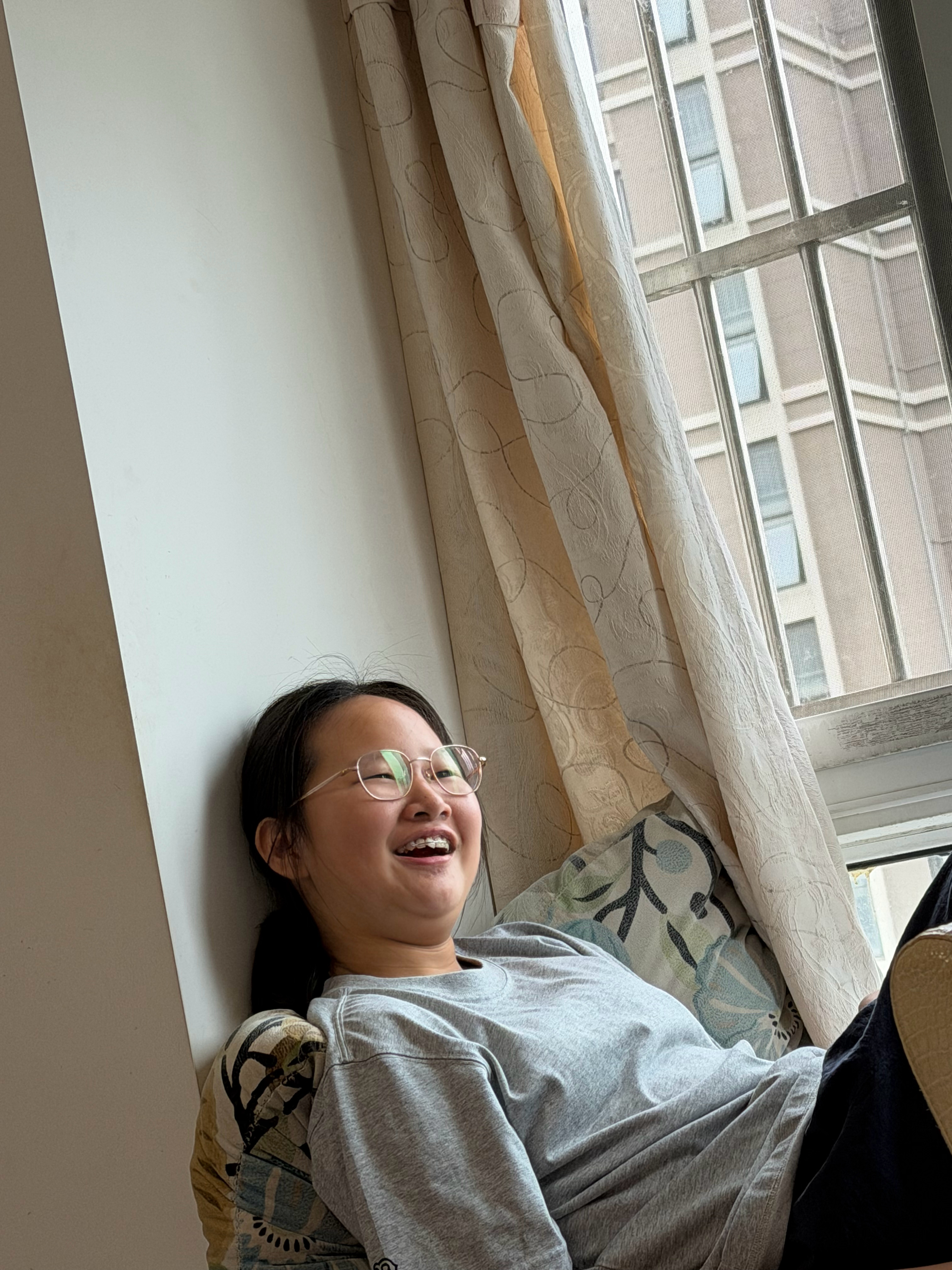 女儿端午假期模式已启动，完全忘了后面还跟着个小升初。目前我和老婆商量好了，先参加
