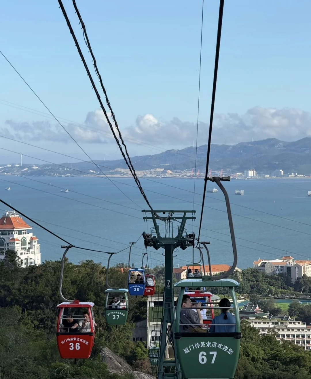 厦门钟鼓索道｜在空中看遍半个厦门🌊