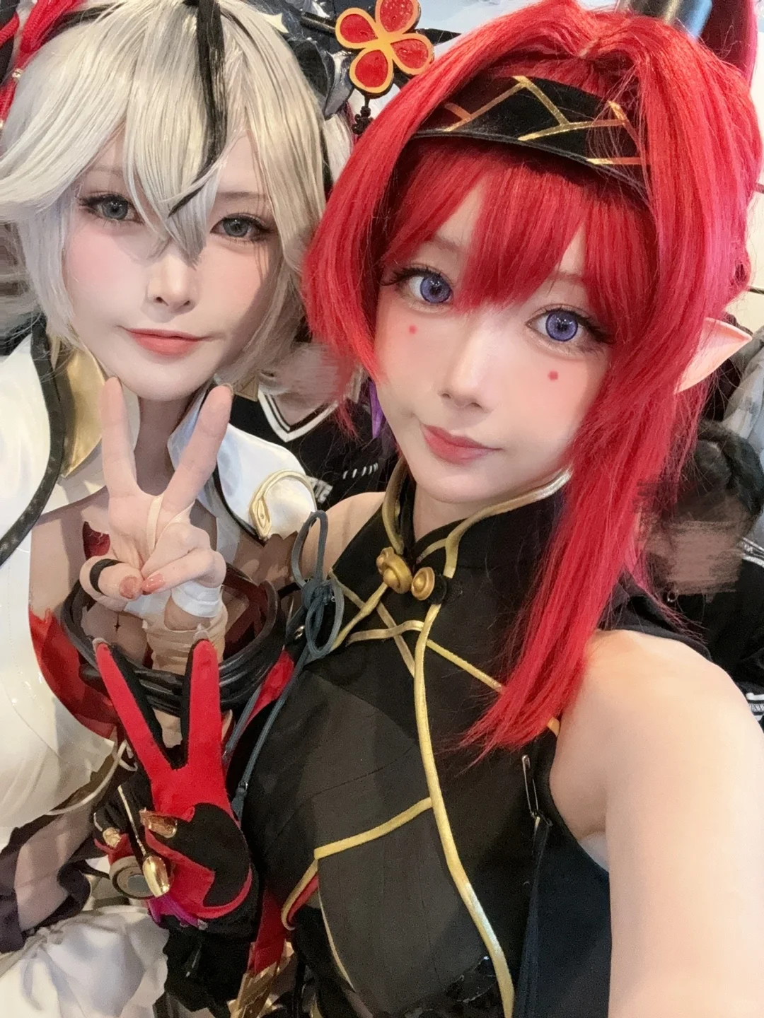 今天在弘大ak plaza animate鸣潮 cos 吟霖