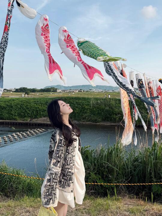 🇯🇵🎏看到了动漫里的鲤鱼旗