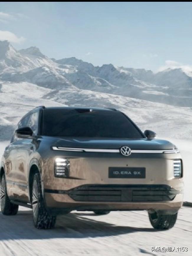 上汽大众ID.ER9X，是大众品牌全球首款的增程式的旗舰SUV，定位德系满级的旗