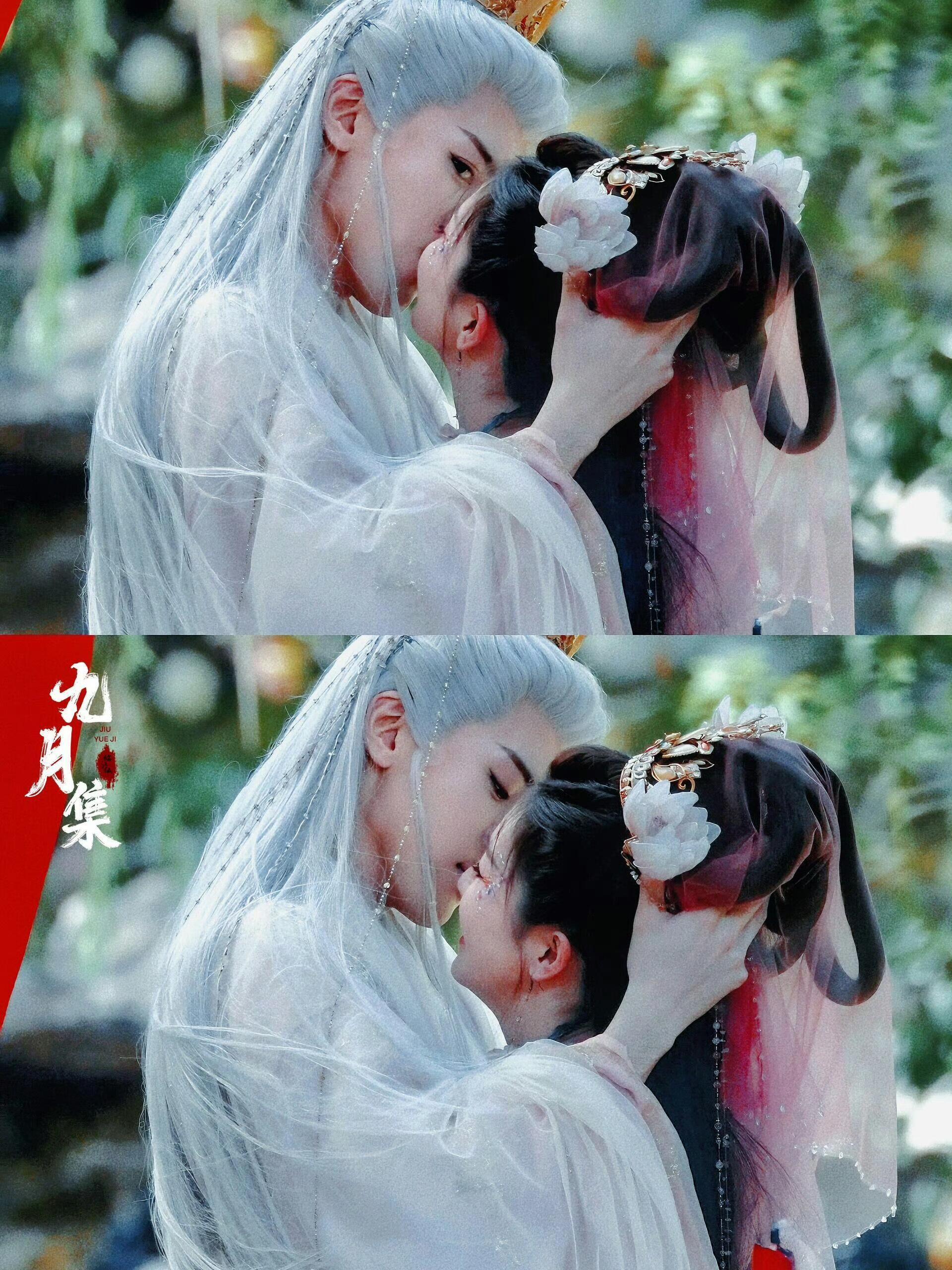 这是什么神图❗️❗️曾舜晞你眼神绝了啊啊啊～瞬间get到曾舜晞和白鹿的cp了！好