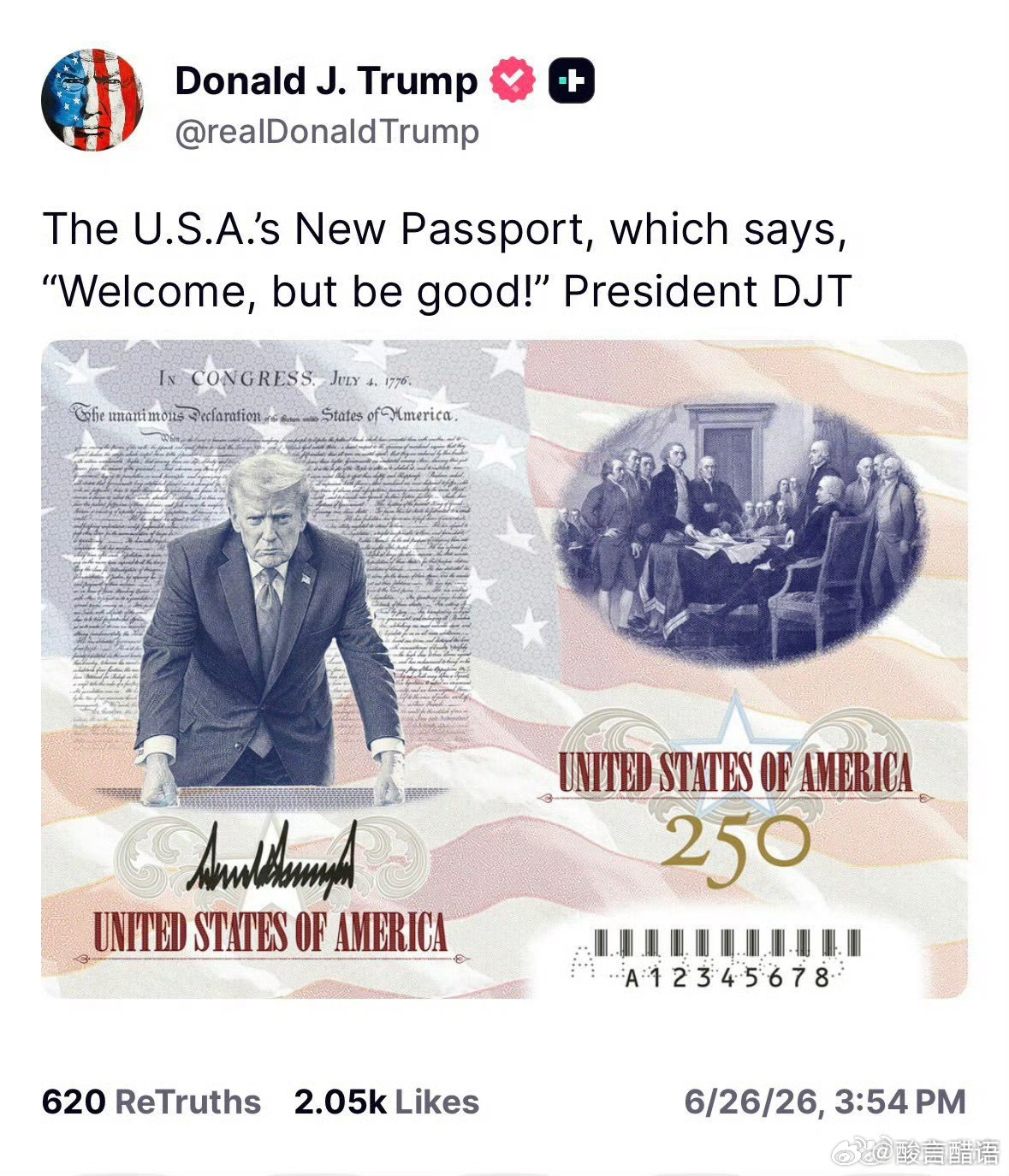 250美利坚来了 