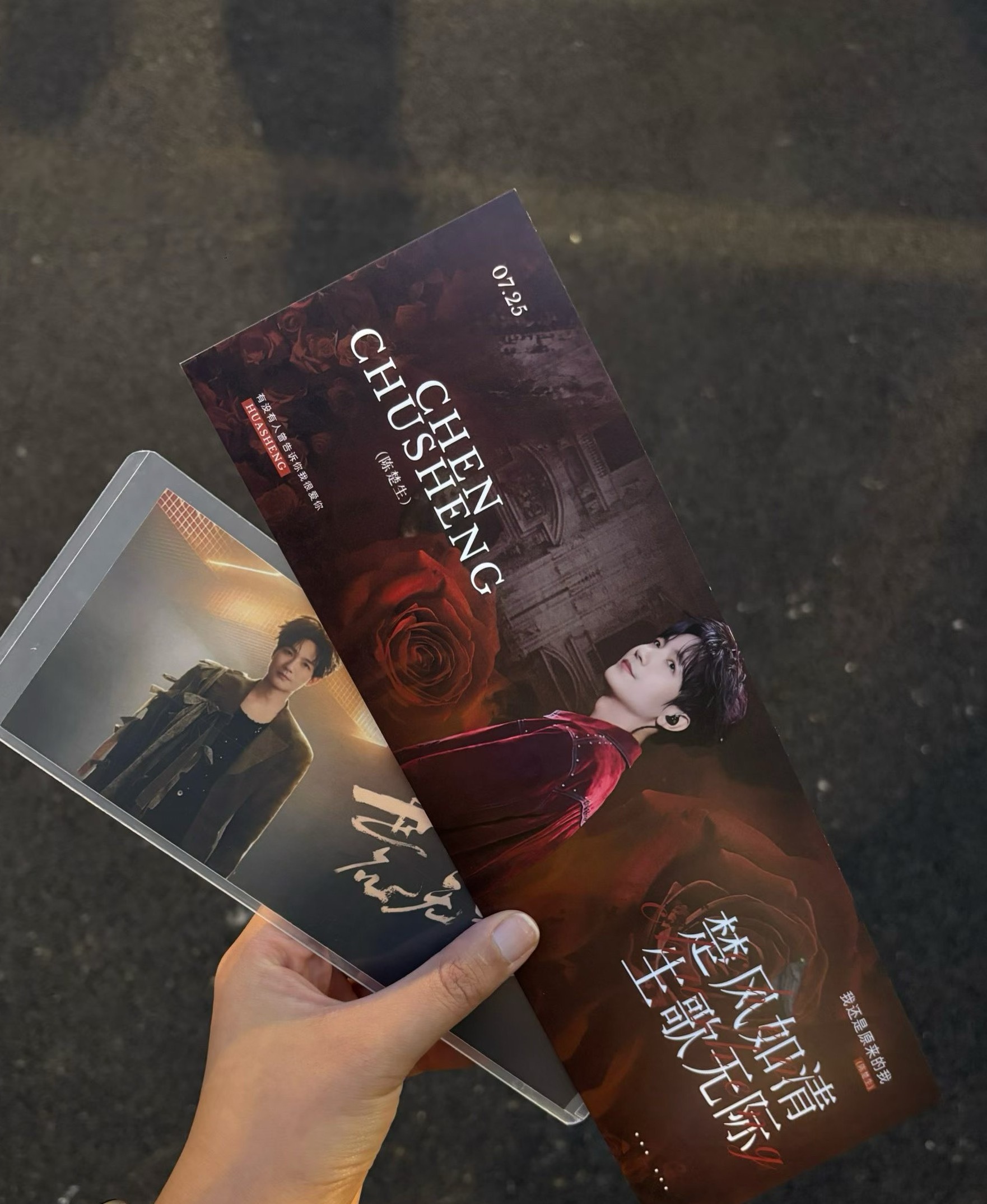 今天总算是缓过来了开始6月20去济南看陈楚生演唱会的碎碎念这是我第一次去看演唱会