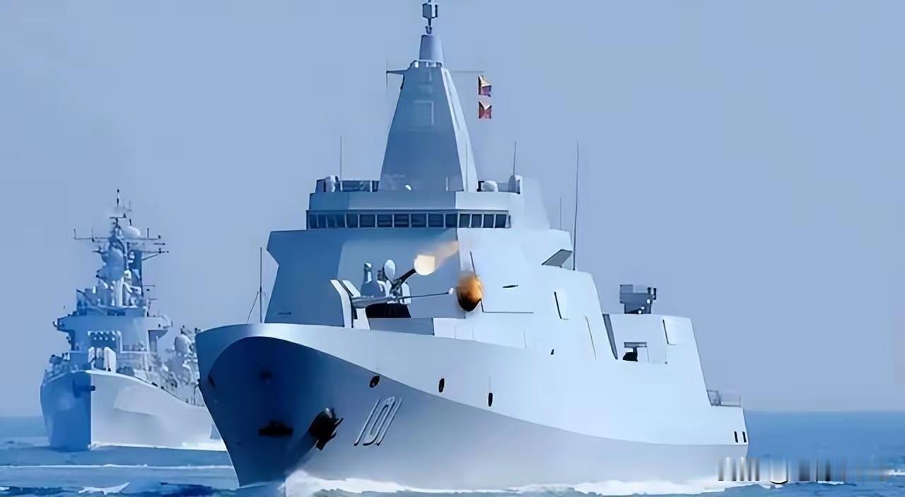 5. 当中国拥有30艘055型大驱逐舰时 世界将是何种格局：055型万吨驱逐舰性