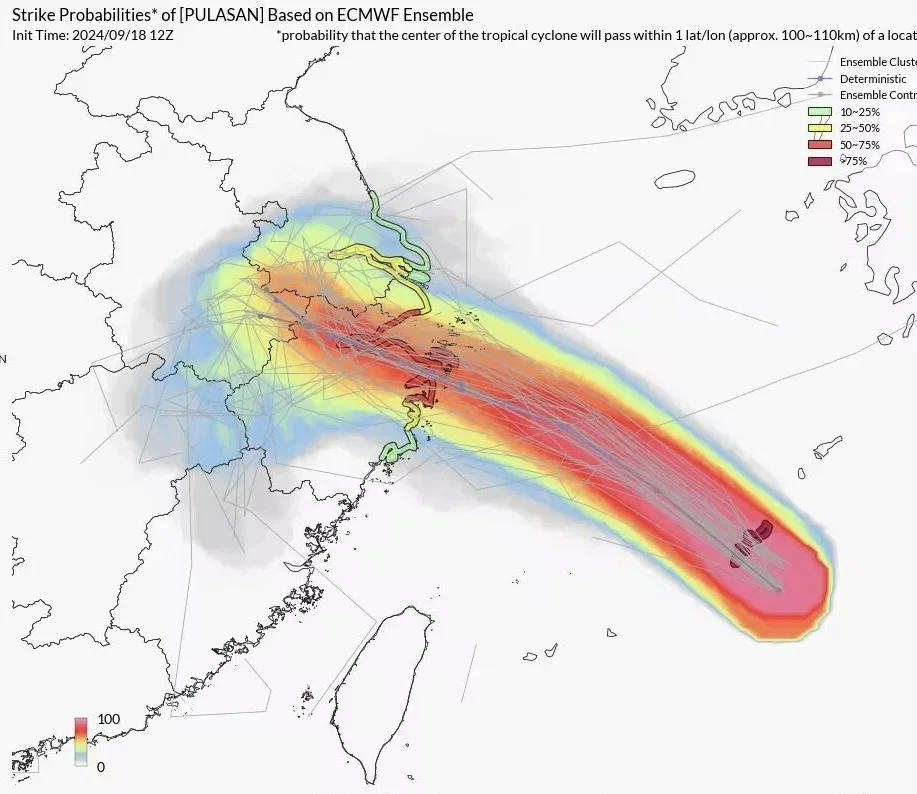 普拉桑傍晚登陆，上海下午起雨势增大