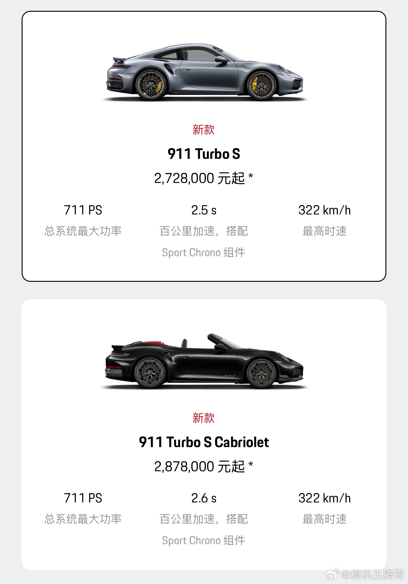 还得是波子，新款保时捷911 Turbo S（992.2）是真好看，性能也是真滴