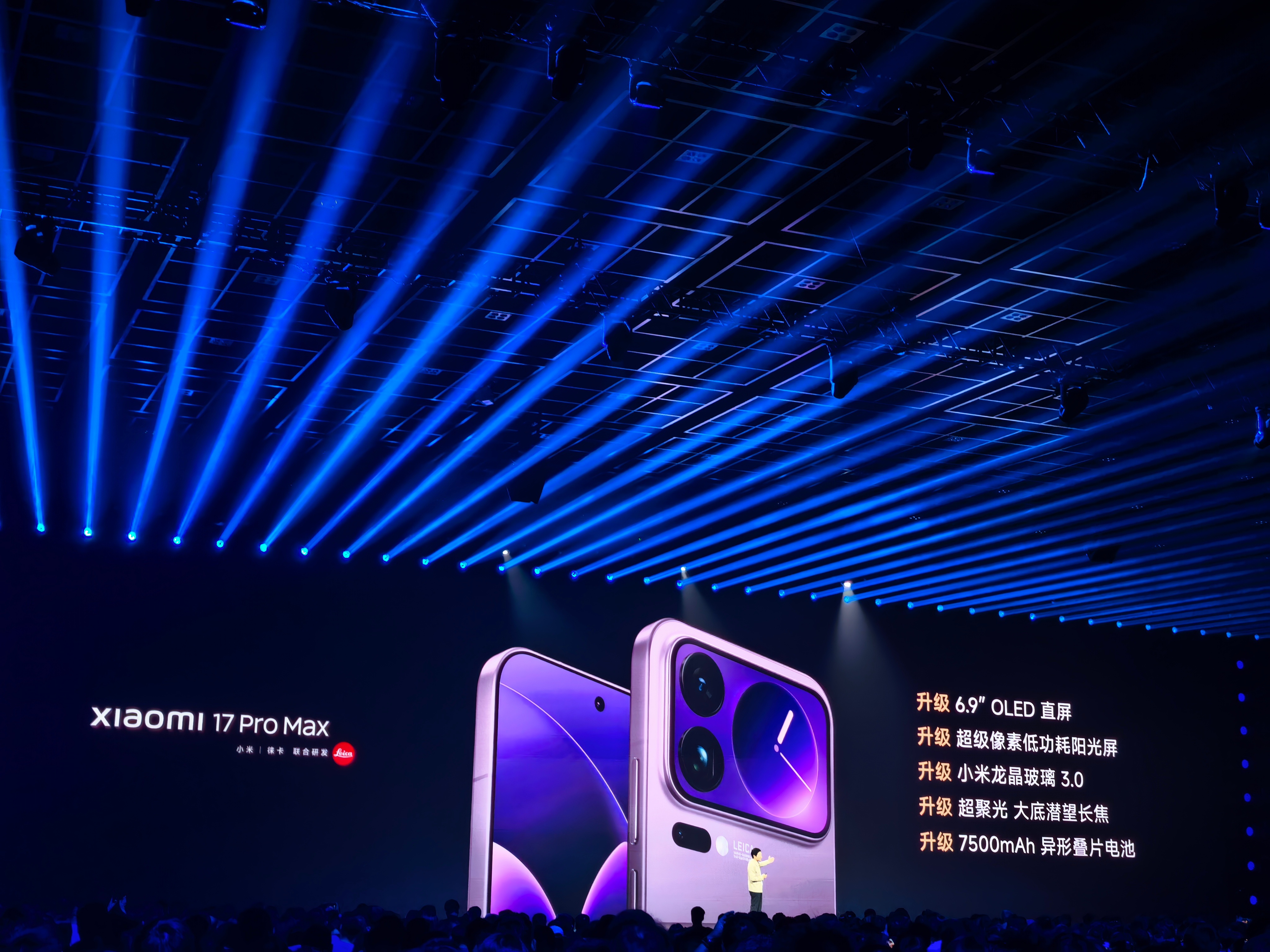 小米发布会小米17 Pro MAX 在Pro基础上升级如下，这颗潜望长焦镜头，真