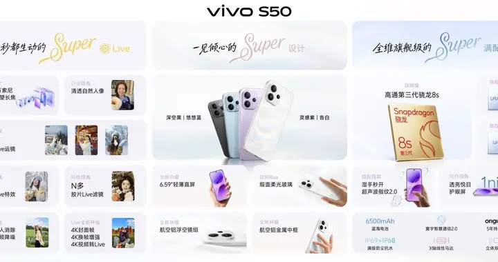 我喜欢我，美秒都生动：vivo S50系列长焦Live神器正式登场