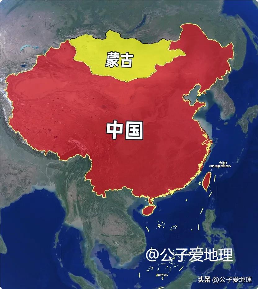 我国北部版图最大的遗憾当属于外蒙古的丢失！
你有没有想过，中国地图上那片巨大的空
