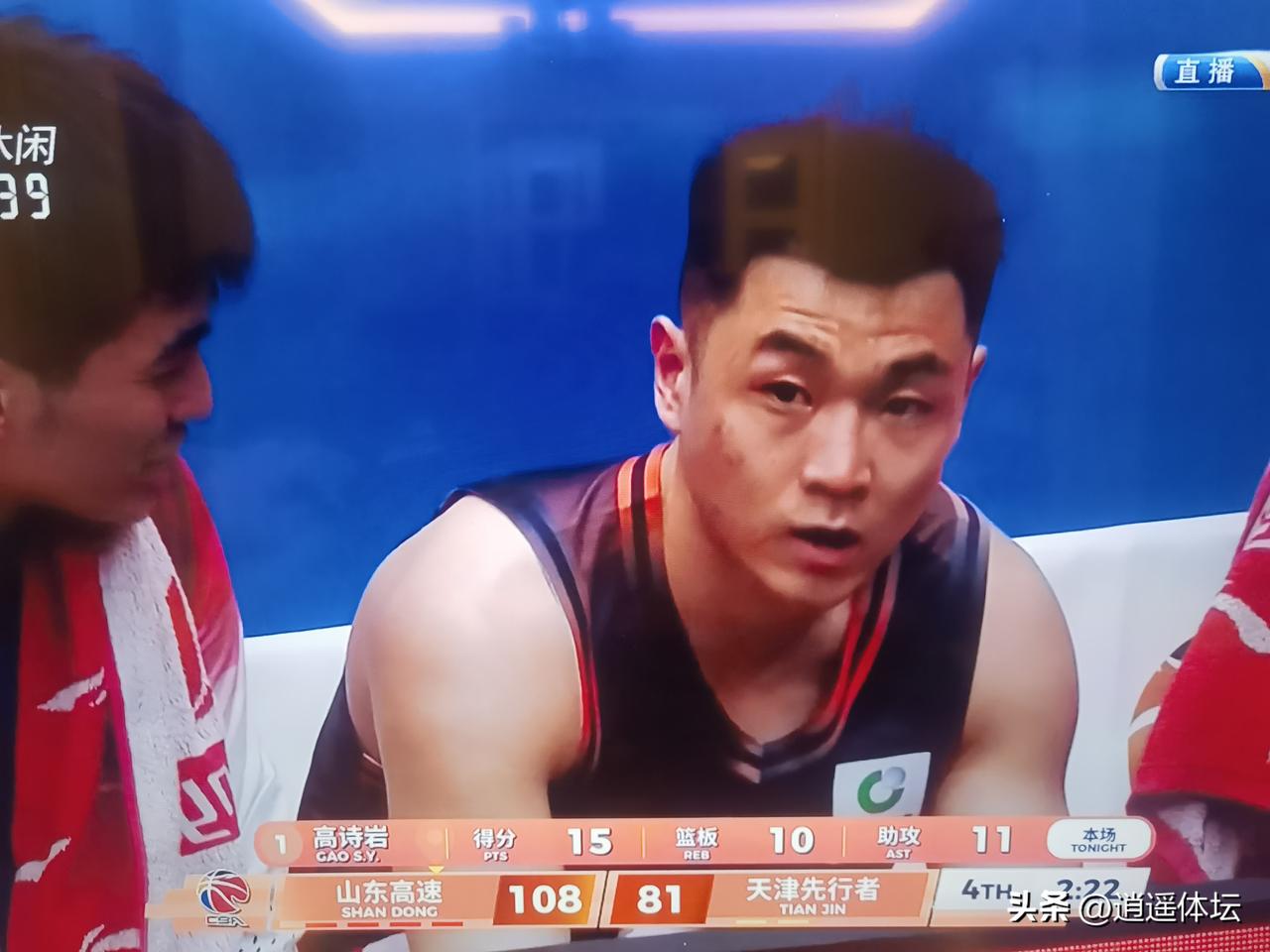 这也是一场释放压力的比赛。山东高速男篮115：91战胜先行者，这是一场刷数据的比