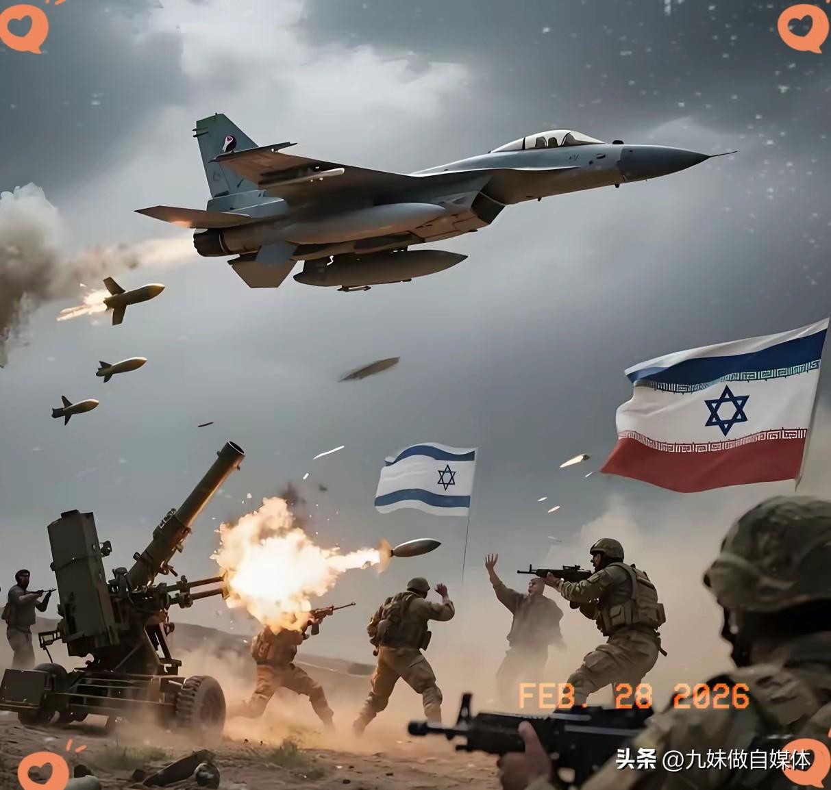 伊朗这次反应太迅速了，个把小时，已经开始反击，看来，不把以色列打残，不会收手了。