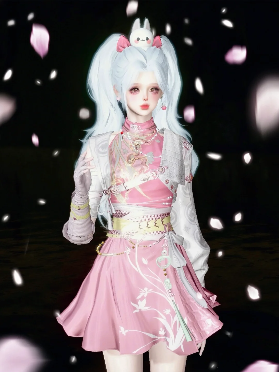 结义的衣服终于让我拿到了，染个粉色吧🎀