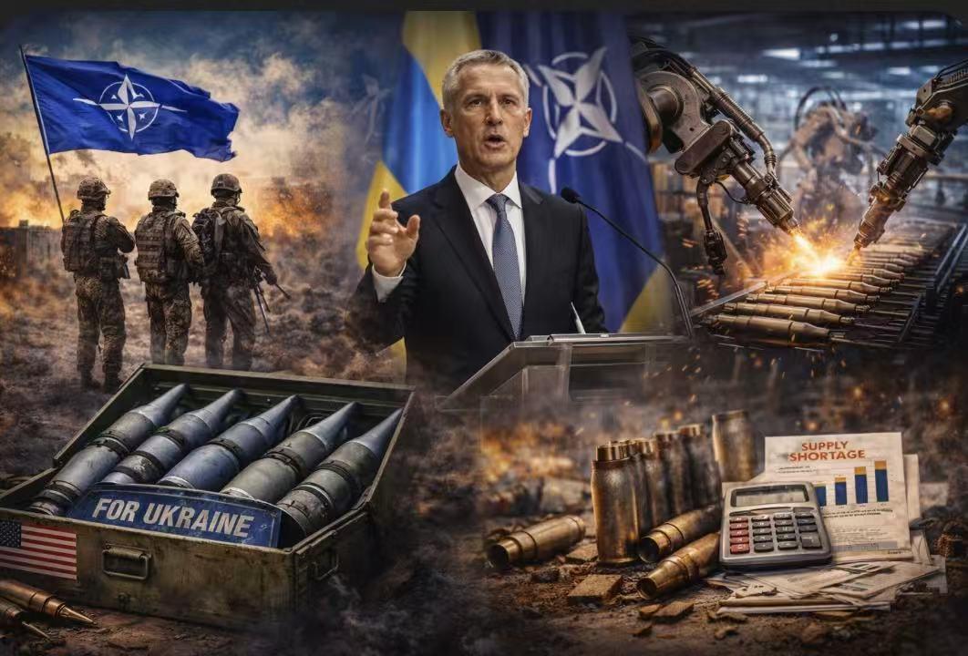 一边持续供武，一边承认产能不足，北约面临双重压力
3月26日，北约秘书长吕特公开