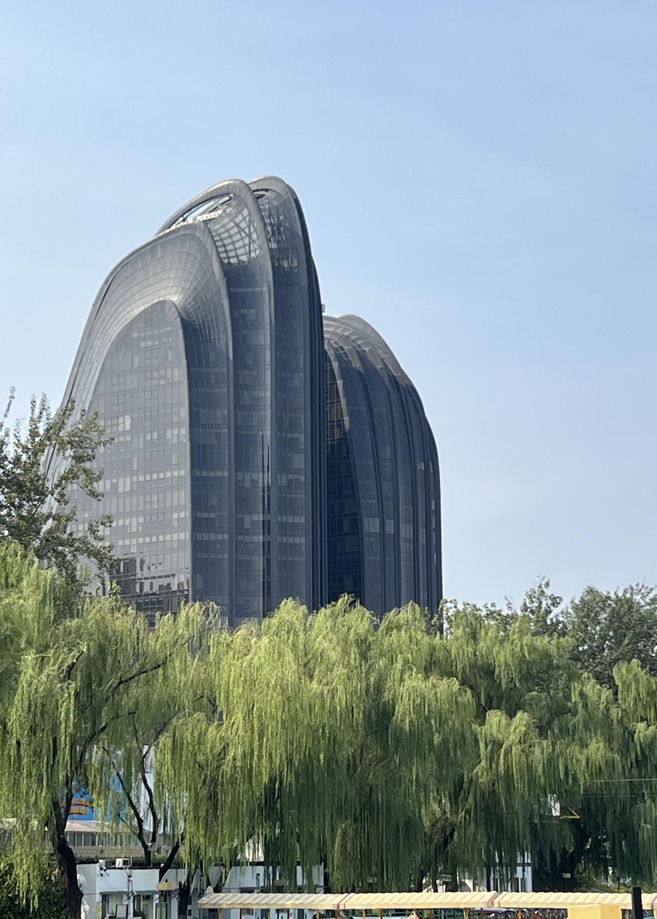 京城这种奇怪的建筑不多，住在周边的百姓说，这栋黑楼白天让人压抑晚上觉得恐怖。