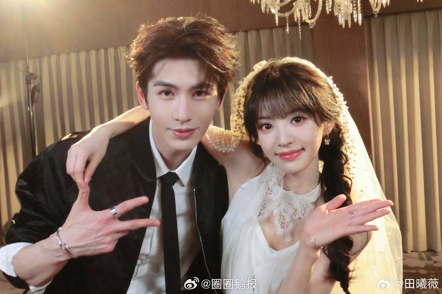 张凌赫田曦薇再来一部现代戏吧！！！！尤其是看到逐玉这个头纱照！！！！！很难不期待