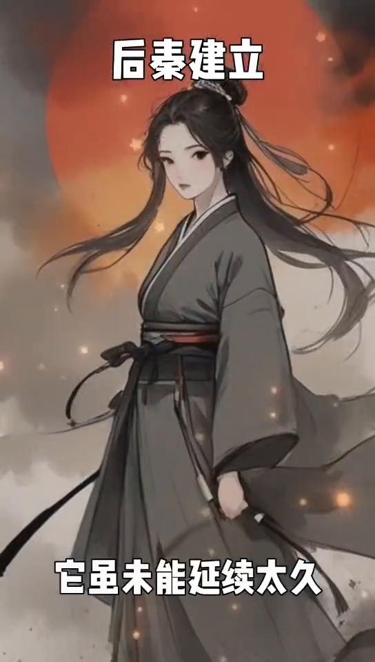 后秦建立。
大家好，我是一名历史小博主。今天带大家走进五胡十六国时期那个风云变幻