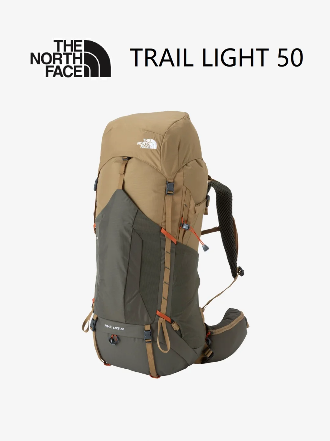 徒步装备|日版北面官网限定 Trail Light 50