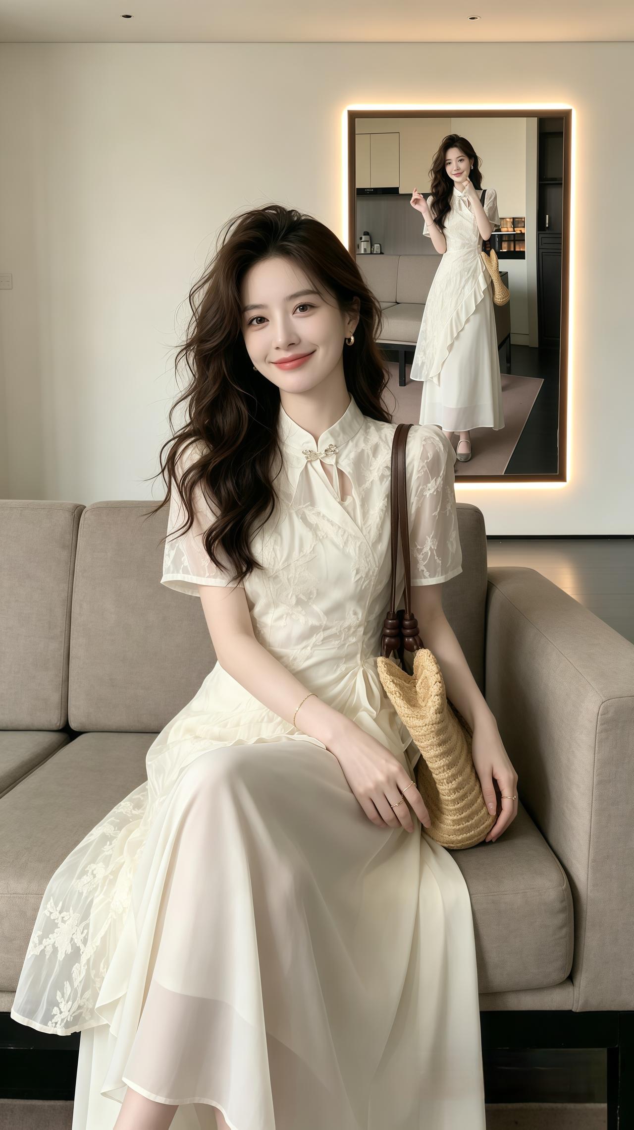 新中式复古改良旗袍连衣裙 夏季穿搭 气质穿搭高级感穿搭穿搭