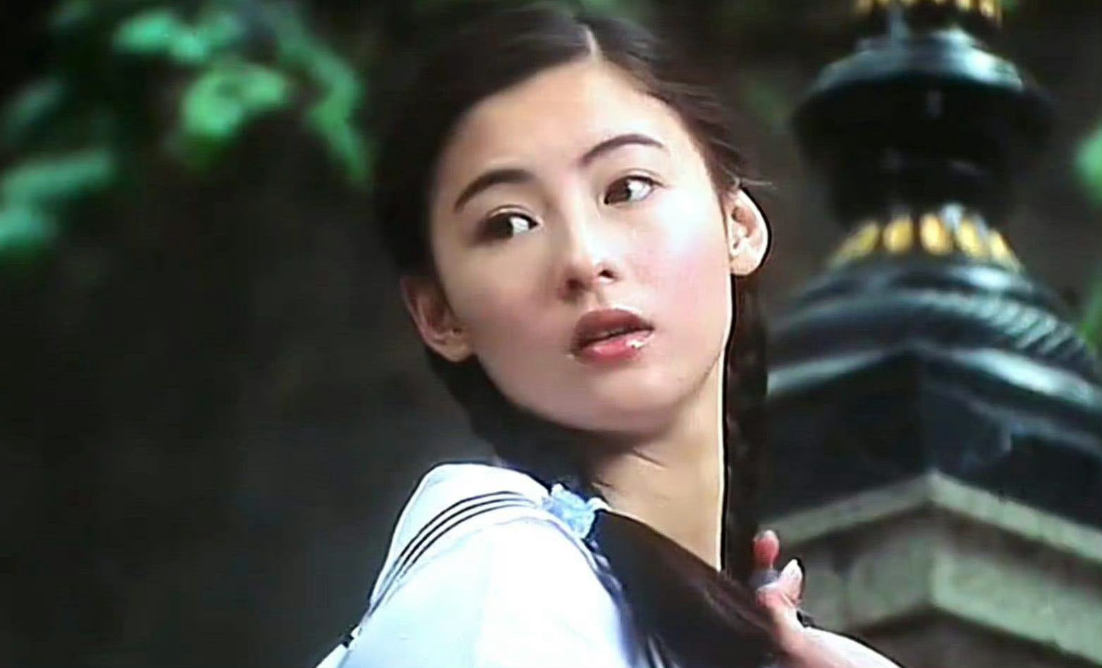 张柏芝《喜剧之王》里的瞬间 
