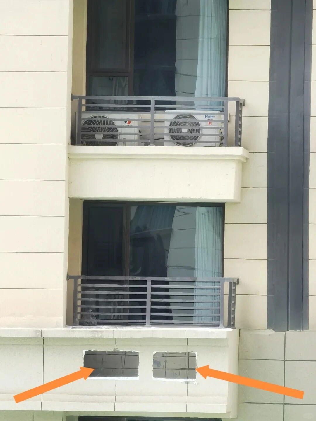 真不能怪他，他还能有什么办法呢？
这里掏两个洞能怪这个业主吗？
我感觉真不能怪他