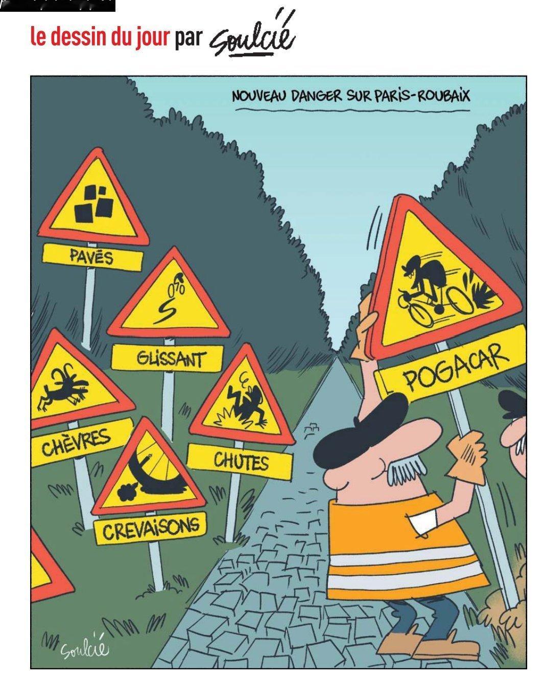 队报漫画：巴黎-鲁贝的新危险 ​​​