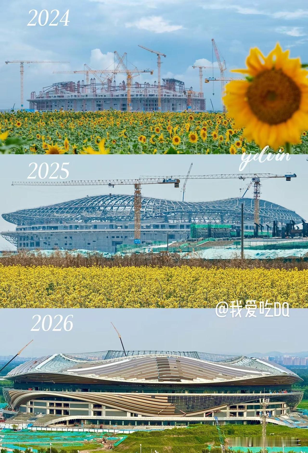 山东省首个6万座FIFA标准专业足球场🏟️这会是泰山队的新主场吗！！⚽️济南 